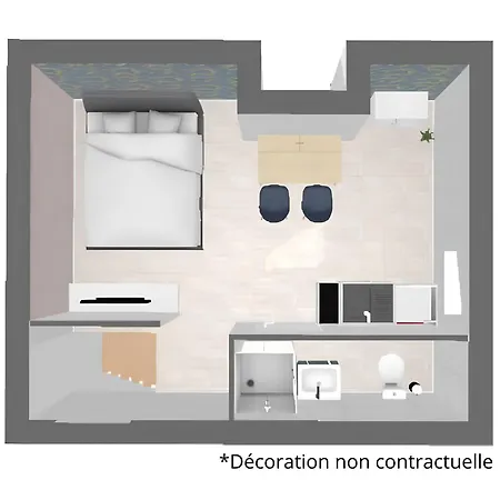 Appartement Studio Miraumond, Stationnement Gratuit, 5min Gare